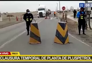 Paracas: Clausuran planta de fraccionamiento de Pluspetrol 