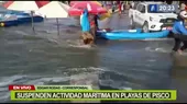 Paracas: Oleajes anómalos inundan balneario y afectan negocios - Noticias de INDECOPI