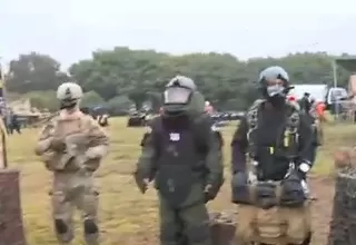 Parada Militar: demostración de la Marina de Guerra del Perú previo al desfile 