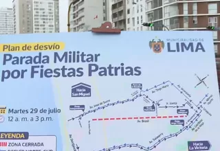 Parada Militar: Desvíos por cierre de la avenida Brasil desde la medianoche