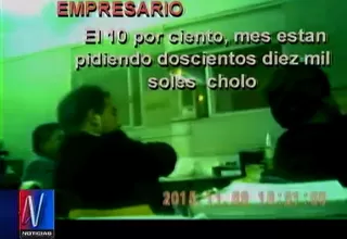 Paramonga: regidores muestran video de negociación entre alcalde y empresario