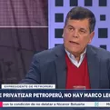 Paredes: &ldquo;No se puede privatizar Petroper&uacute;, no hay marco legal&rdquo;