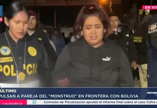 Pareja de alias ‘El Monstruo’ fue extraditada al Perú