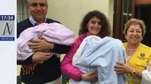 Esposos chilenos se reencontraron con sus mellizos recién nacidos - Noticias de mellizos