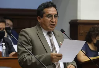 Pariona pide al premier sustento del nuevo sueldo presidencial