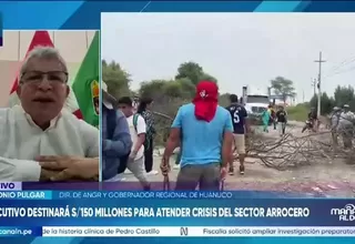 Paro agrario: Gobernador de Huánuco pide mesa técnica en Tarapoto
