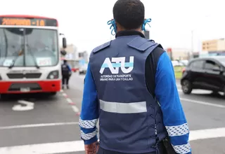 Paro: ATU y PNP garantizarán desplazamiento