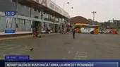 Paro de productores de papa: suspenden salida de buses a Tarma y La Merced - Noticias de tarma