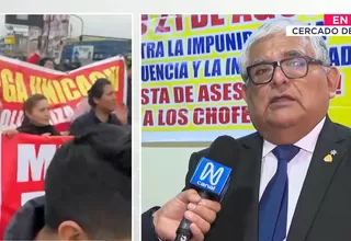 Paro de transporte en Lima y Callao será este 21 de agosto