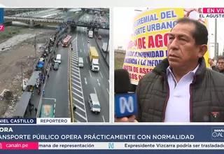 Paro de transportistas se acató solo al 50%, afirma Anitra