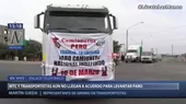Paro de transportistas: Vocero del gremio invocó a permitir el pase de ambulancias y medicinas - Noticias de medicinas