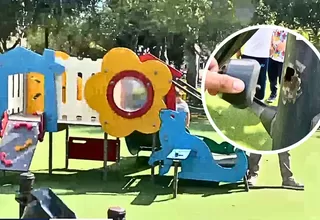 Parque Kennedy presenta deterioro en zona infantil y sin tachos