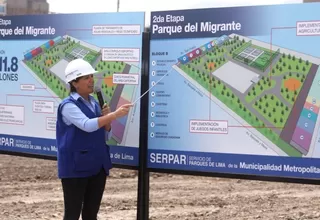 Parque del Migrante será inaugurado en diciembre
