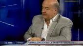 PARTE III: Mira la entrevista a Hernando de Soto sobre formalización de la minería - Noticias de mineria-informal