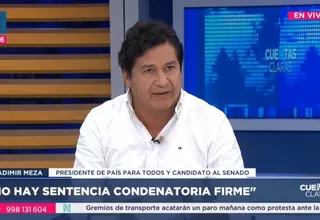 Partido de Carlos Álvarez confirma que conocía proceso judicial