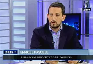 Pasquel: Metidas de pata de PPK originan que no se hable de lo bueno de su gestión