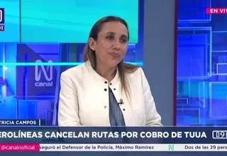 Patricia Campos, presidenta de APAVIT: Cobro de TUUA afectará conectividad y turismo