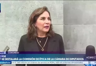 Patricia Juárez destaca 60 % de aprobación de Keiko Fujimori