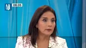 Patricia Juárez sobre adelanto de elecciones: “Hoy día hay que votar la reconsideración"  - Noticias de integridad