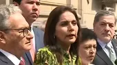 Patricia Juárez: No hay ningún inconveniente en darle el voto de confianza al Gabinete - Noticias de patricia-chirinos