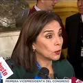 Patricia Ju&aacute;rez sobre congresistas que viajaron para ser veedores: Tendr&aacute;n que rendir cuentas de sus actos