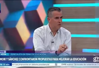 Paul Neira: Propuestas educativas de Keiko Fujimori fueron más detalladas y técnicas que las de Roberto Sánchez