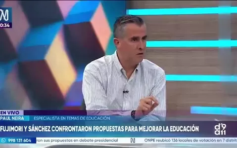 Paul Neira, especialista en temas de educación: Keiko Fujimori mostró una agenda más detallada y técnica en materia educativa