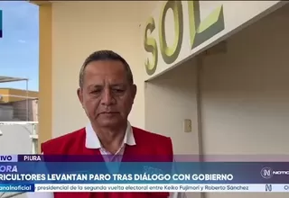 PCM: Productores levantaron las medidas de fuerza tras la publicación del decreto de urgencia que destina recursos para atender la crisis del sector