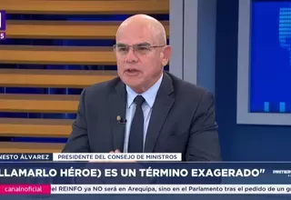 PCM Álvarez: Es exagerado llamar héroe al suboficial Magallanes
