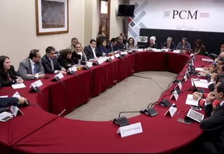 PCM: se realizó primera reunión con comisión de transferencia 