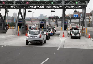 Peaje en Evitamiento y Línea Amarilla sube a 6.30 soles desde hoy