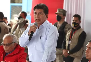 Pedro Castillo: “Debemos entrar y salir con las manos limpias”