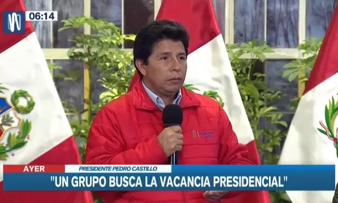 Pedro Castillo: "Un Grupo Busca La Vacancia Presidencial" | Canal N