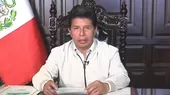 Pedro Castillo en mensaje a la Nación: "Ratifico que no soy corrupto" - Noticias de newcastle
