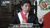 Pedro Castillo: Revelan imágenes inéditas previo al mensaje del golpe de Estado - Noticias de servicio-nacional-forestal-y-de-fauna-silvestre