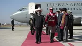 Pedro Castillo y gabinete llegaron a Bolivia para encuentro binacional - Noticias de bolivia