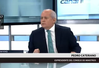 Cateriano: Alan García inventó falla de satélite para distraer la opinión pública