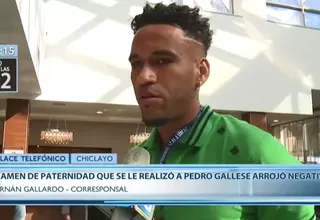 Pedro Gallese: prueba de paternidad arrojó negativo