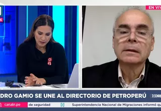 Pedro Gamio sobre candidatura de Eduardo Salhuana y sus vínculos con la minería ilegal: Es un error