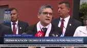 Pedro Pablo Kuczynski: ordenan incautación de inmuebles en San Isidro y Cieneguilla - Noticias de incautaciones