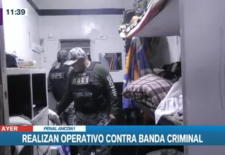 Penal Ancón I: Hallan celular y lista de teléfonos durante operativo