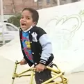 Pequeño con hidrocefalia y espina bífida necesita apoyo