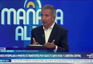 Pérez Reyes cuestiona resolución de contrato por Provías Nacional sobre viaducto Santa Rosa y Carretera Central