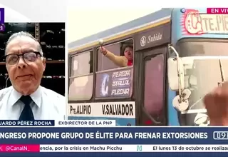 Pérez Rocha: Grupo élite contra extorsiones es inviable