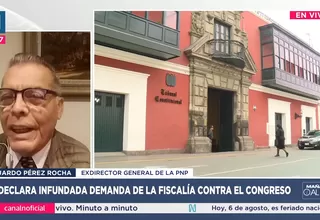 Eduardo Pérez Rocha respalda que la PNP pueda actuar en flagrancia sin esperar al fiscal