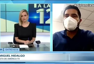 Periodista de América TV: La Policía nos disparó perdigones durante la manifestación