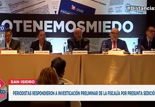 Periodistas denuncian intentos por criminalizar la libertad de expresión y de prensa