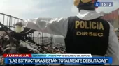 Peritos recorrieron galería Plaza Central y confirmaron serios daños en su estructura - Noticias de terremoto-en-amazonas