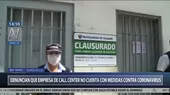 Surquillo: Personal de call center denunció que fue obligado a trabajar pese a estado de emergencia - Noticias de Surquillo
