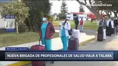 Personal médico de EsSalud viaja a Piura y Talara para incorporarse a tareas contra el COVID-19 - Noticias de refineria-talara